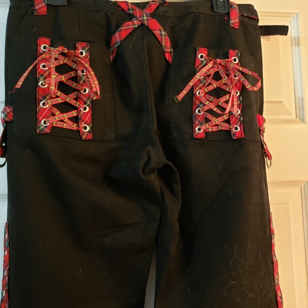 Tripp nyc red plaid pants - Picture 4 of 6
